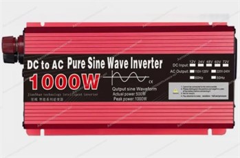 Преобразователь напряжения Pure sine wave inverter 12/220В 1000Вт (чистый синус)